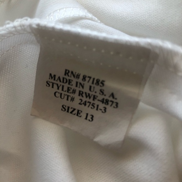 Ruby Rox Cream Colored Lined Sleeveless Dress with Gold Beads. Size 13 - Picture 12 of 12